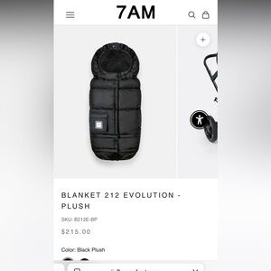 Stroller and car seat footmuff